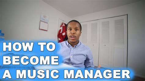 how to become a music manager and the importance of staying positive in life